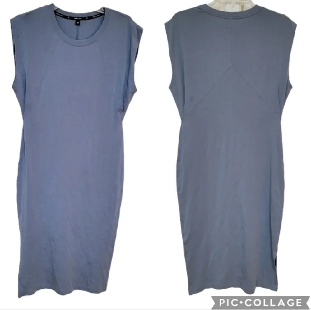 Elegant Blue Midi Dress - Picture 3 of 14